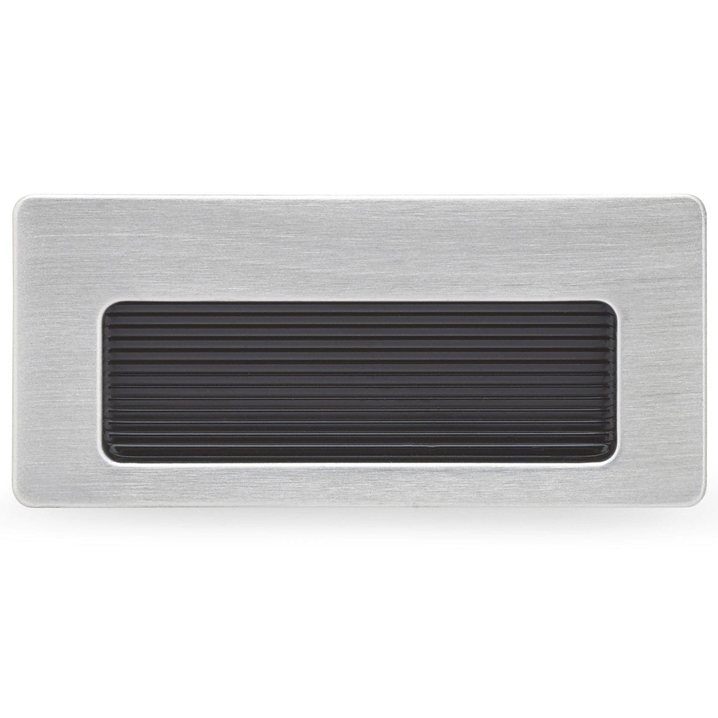 Contemporary Recessed Pull, 3-3/8" x 1-17/32", Brushed Chrome alt 0