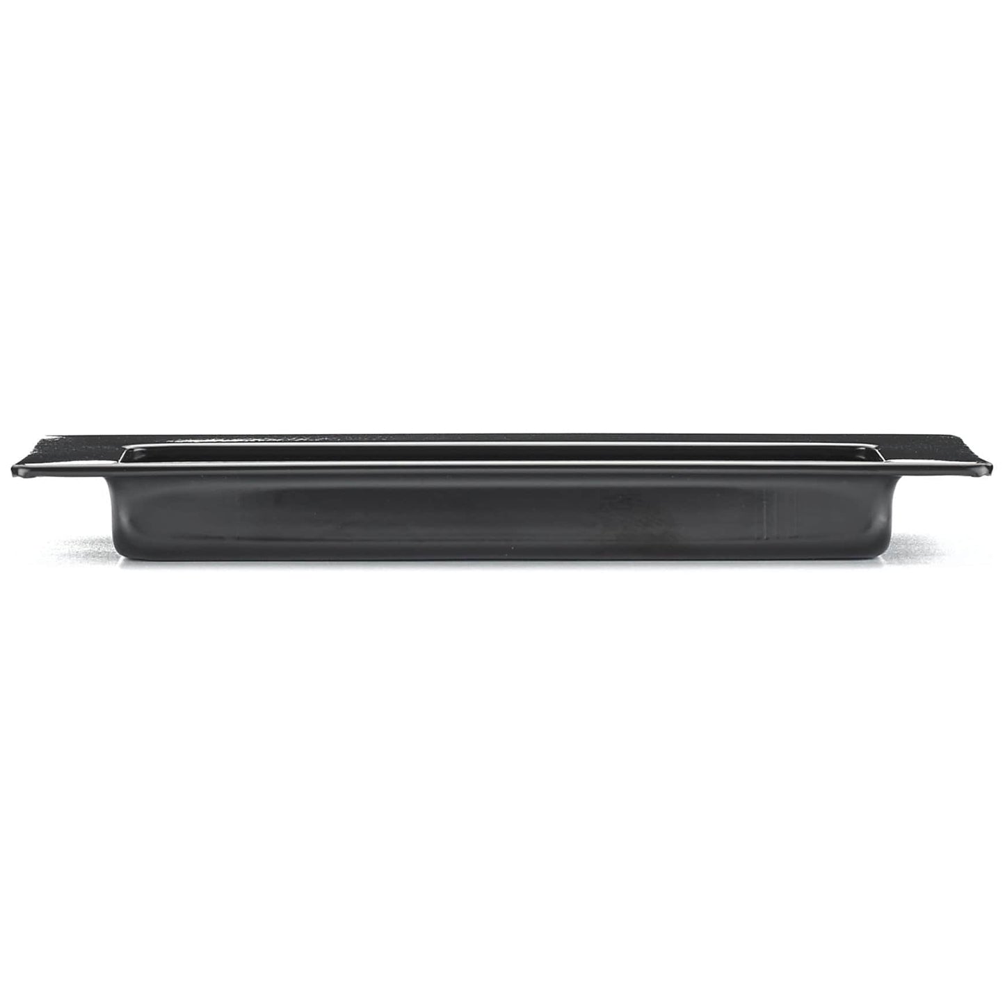 Contemporary Recessed Pull, 4-15/32" x 1-5/8", Matte Black alt 0