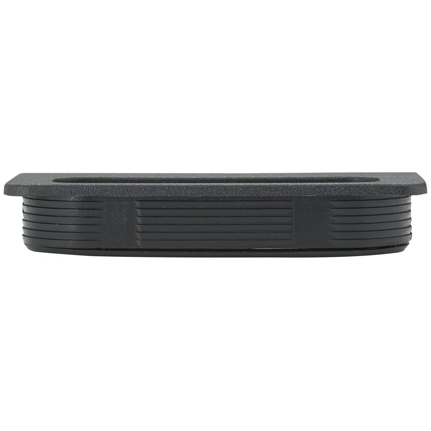 Contemporary Recessed Pull, 4-7/32" x 1-7/8", Matte Black alt 0