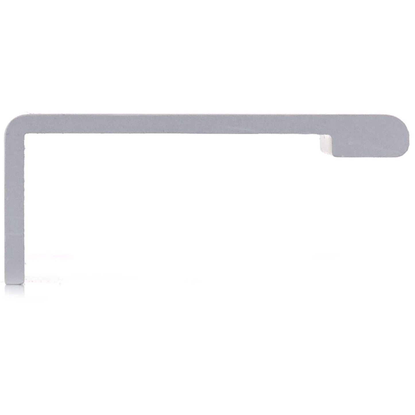 Contemporary Edge Pull, 1-5/16" Center-to-Center, Aluminum alt 0