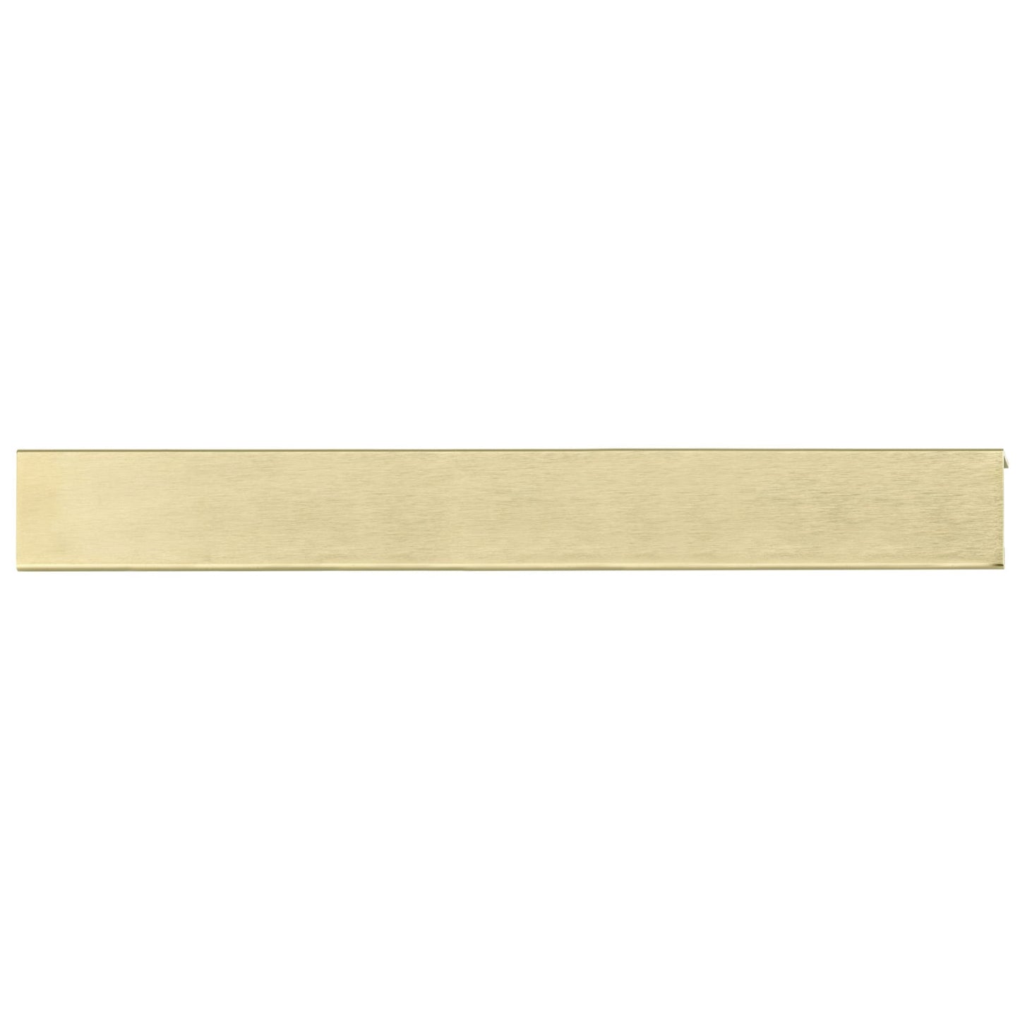 Contemporary Edge Pull, 16-3/8" Center-to-Center, Satin Gold alt 0
