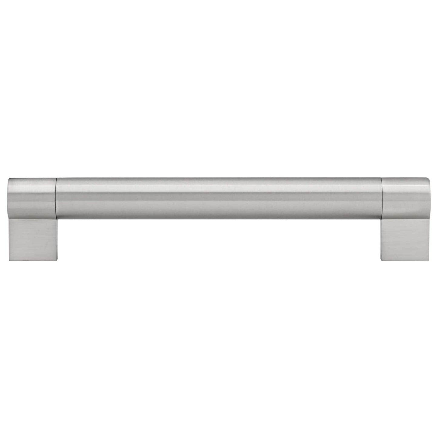 Contemporary Pull, 7-9/16" Center-to-Center, Brushed Nickel alt 0