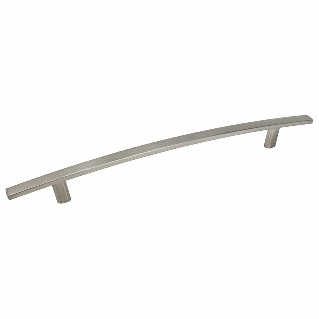 Transitional Pull, 7-9/16" Center-to-Center, Brushed Nickel alt 0