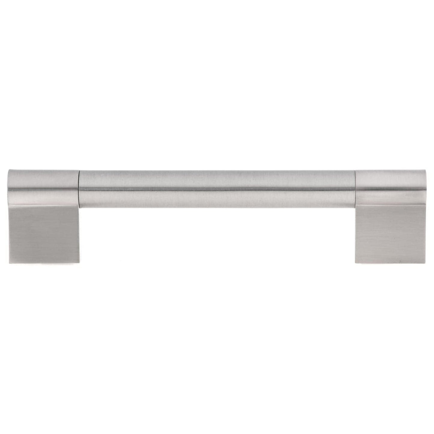 Contemporary Pull, 5-1/16" Center-to-Center, Brushed Nickel alt 0