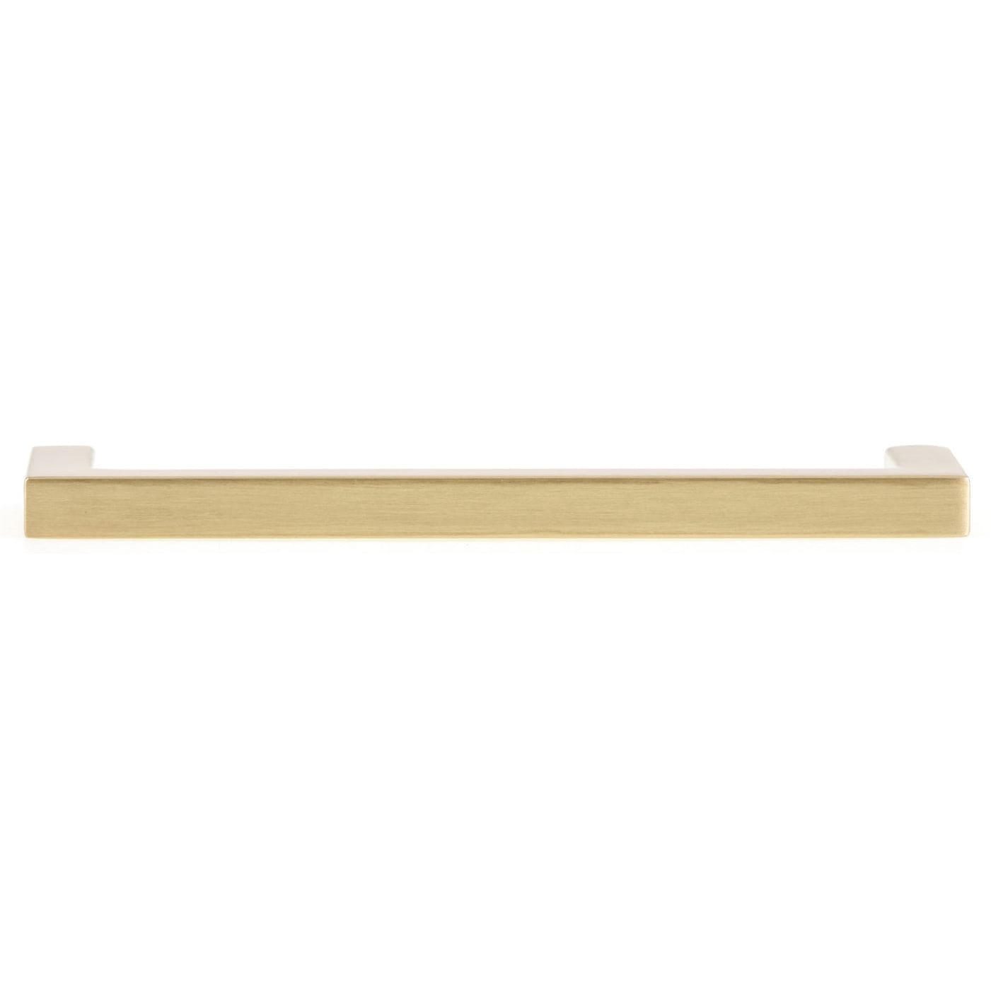 Contemporary Pull, 5-1/16" Center-to-Center, Satin Brass alt 0