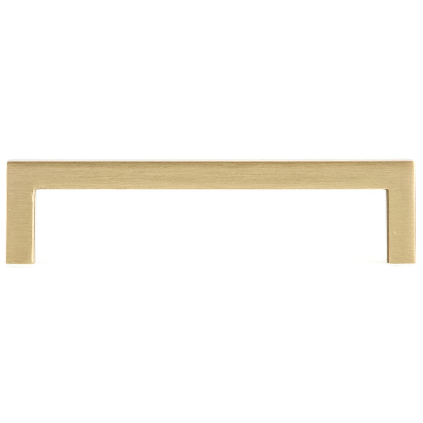 Contemporary Pull, 5-1/16" Center-to-Center, Satin Brass alt 0