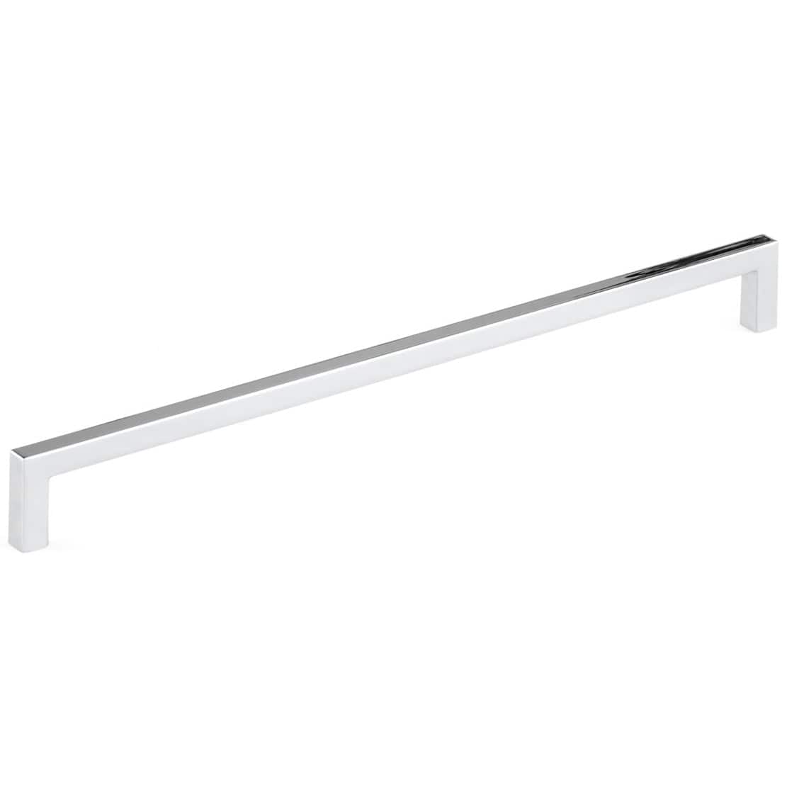 Contemporary Pull, 12-5/8" Center-to-Center, Polished Nickel alt 0