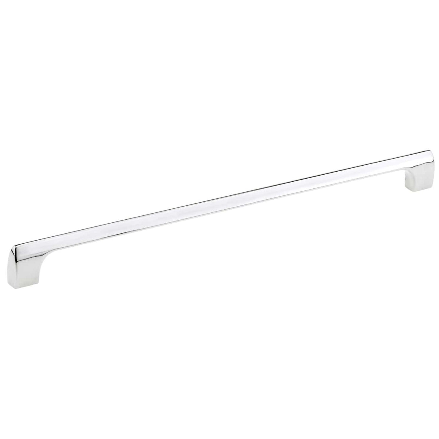 Contemporary Pull, 12-5/8" Center-to-Center, Polished Nickel alt 0