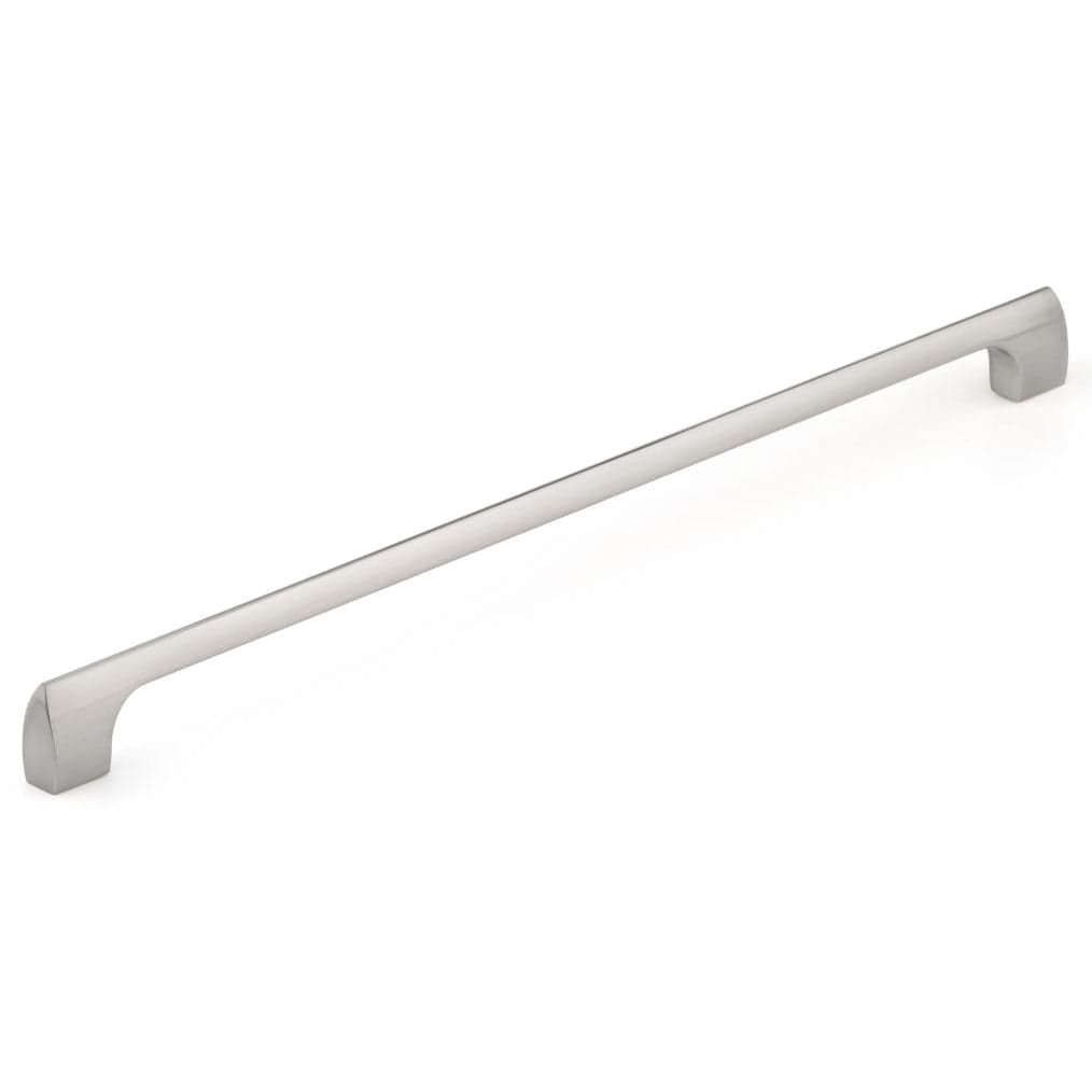 Contemporary Pull, 12-5/8" Center-to-Center, Brushed Nickel alt 0