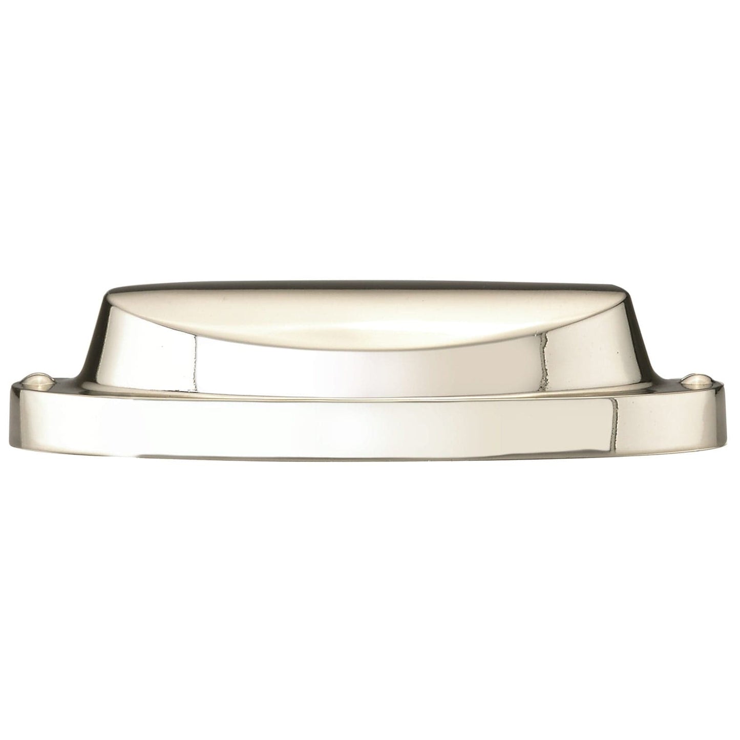 Contemporary Cup Pull, 2-1/2" Center-to-Center, Polished Nickel alt 0