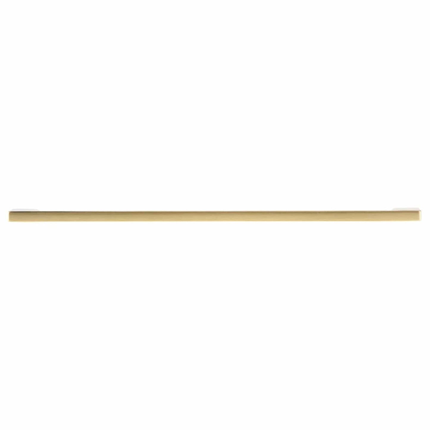 Contemporary Pull, 12-5/8" Center-to-Center, Satin Brass alt 0