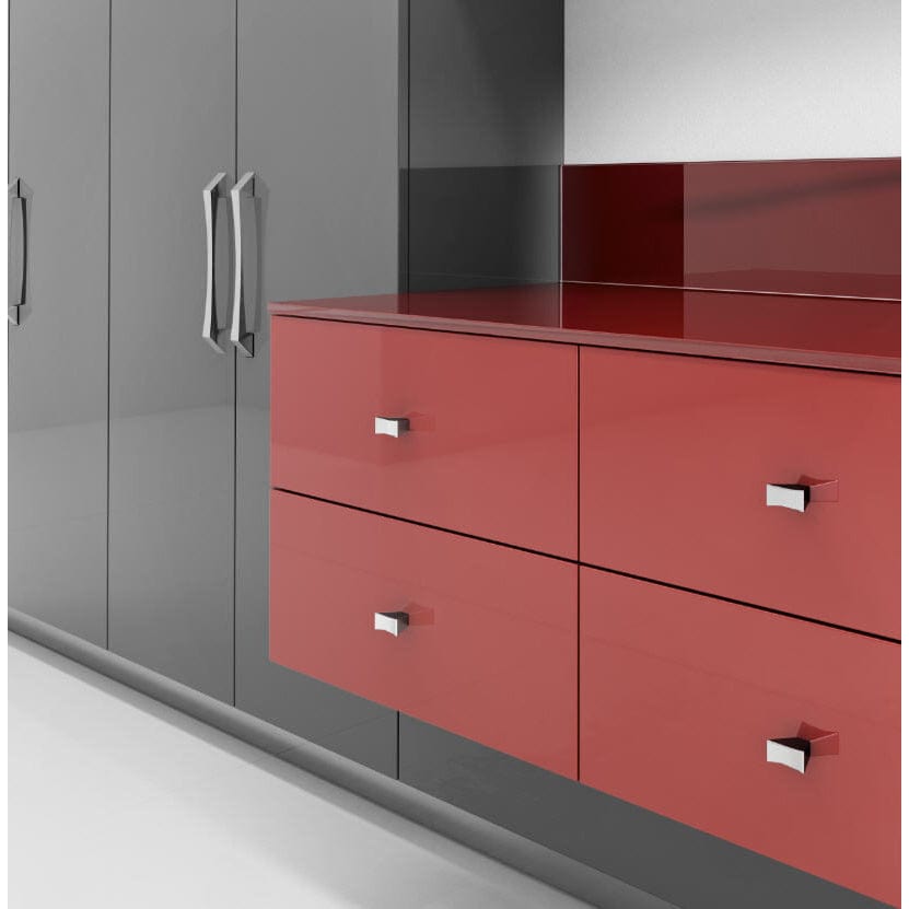 Contemporary Pull, 12-5/8" Center-to-Center, Brushed Nickel alt 0