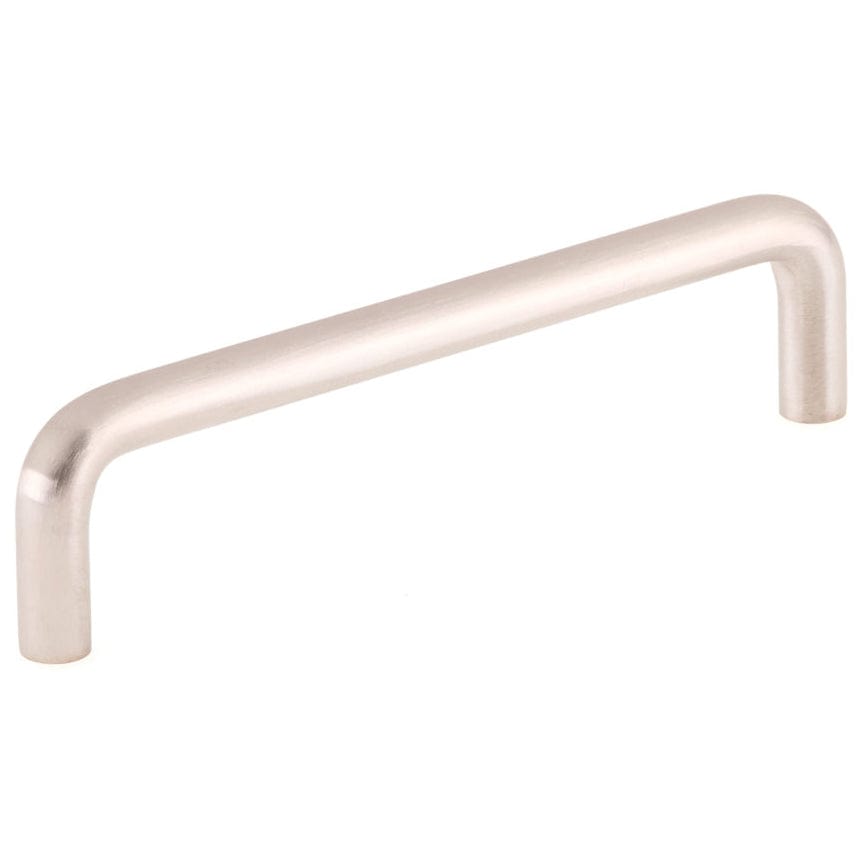 Contemporary Pull, 5-1/16" Center-to-Center, Brushed Nickel, Antimicrobial alt 0