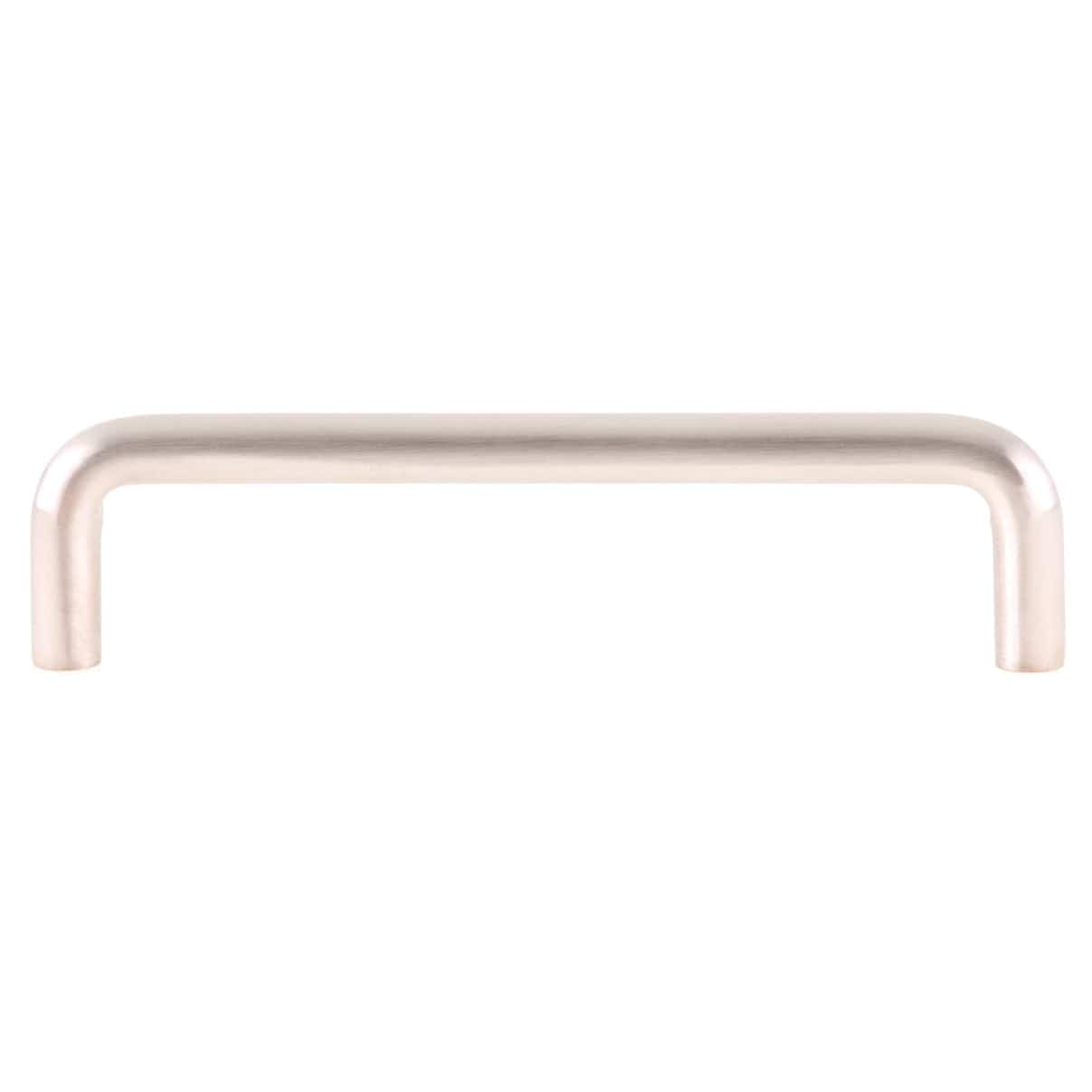 Contemporary Pull, 5-1/16" Center-to-Center, Brushed Nickel, Antimicrobial alt 0