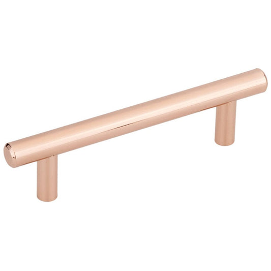 Contemporary Pull, 3-3/4" Center-to-Center, Polished Copper alt 0