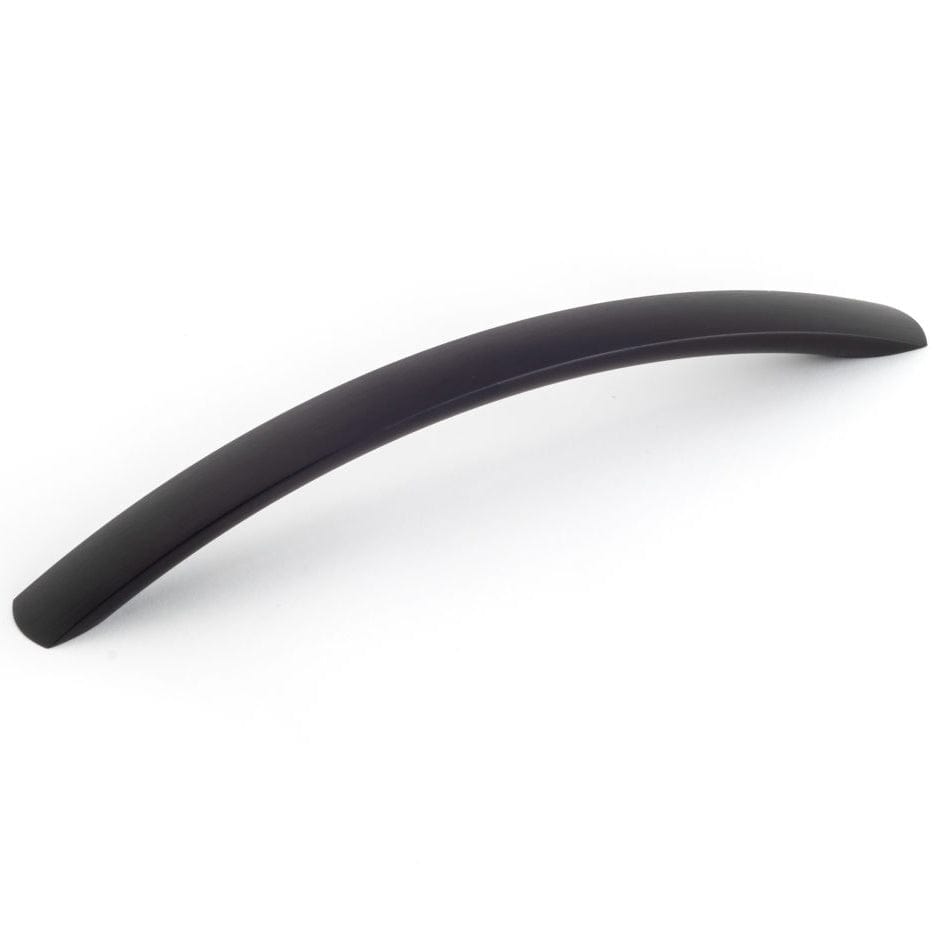 Contemporary Pull, 11-3/8" Center-to-Center, Brushed Black alt 0