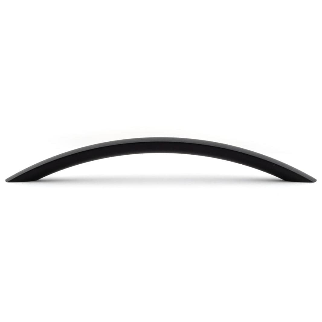 Contemporary Pull, 11-3/8" Center-to-Center, Brushed Black alt 0