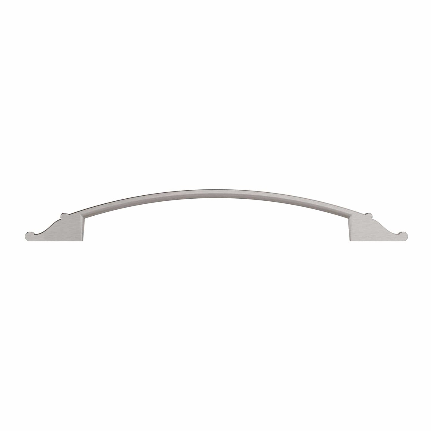 Traditional Pull, 7-9/16" Center-to-Center, Brushed Nickel alt 0