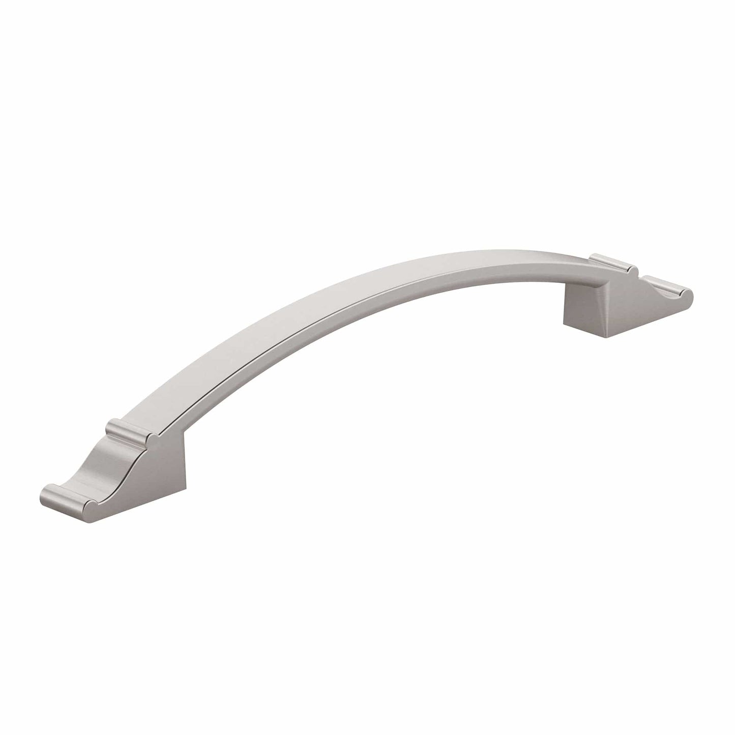 Traditional Pull, 12-5/8" Center-to-Center, Brushed Nickel alt 0