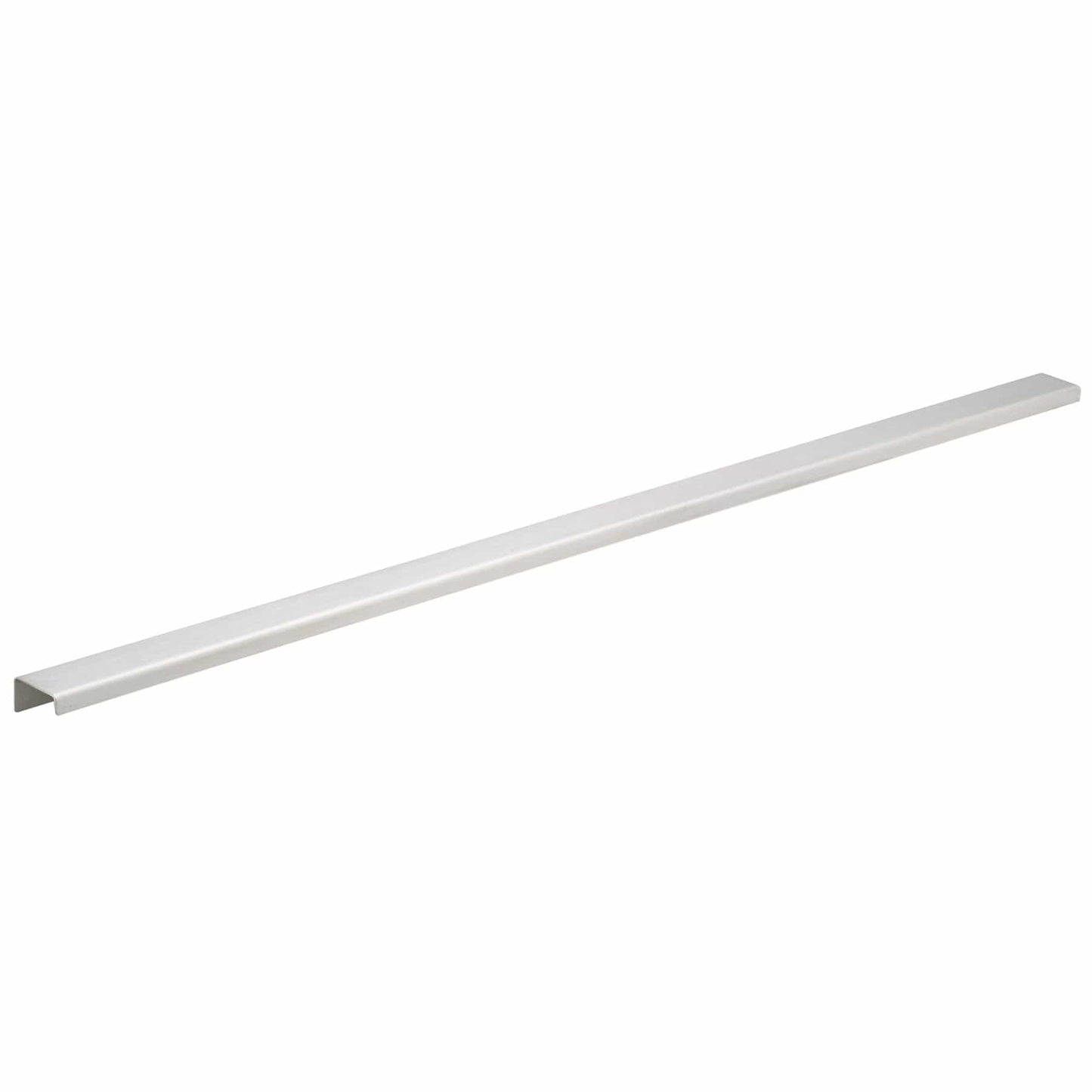 Contemporary Edge Pull, 32" Center-to-Center, Stainless Steel alt 0