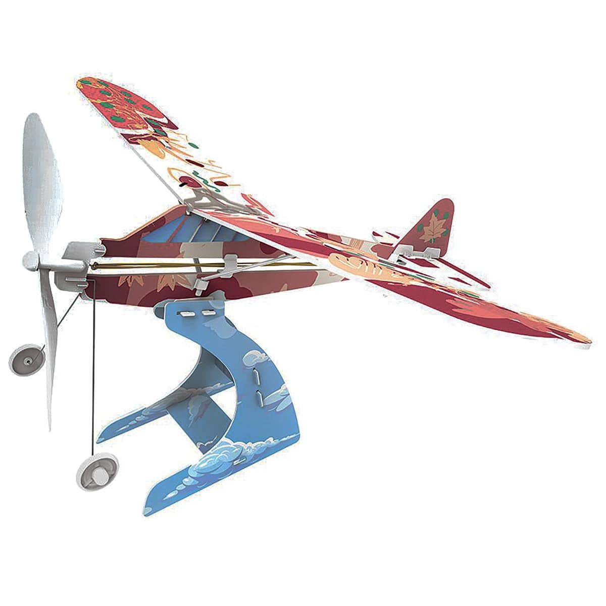 Rubberband Aeroplane Science - High Wing            alt 0
