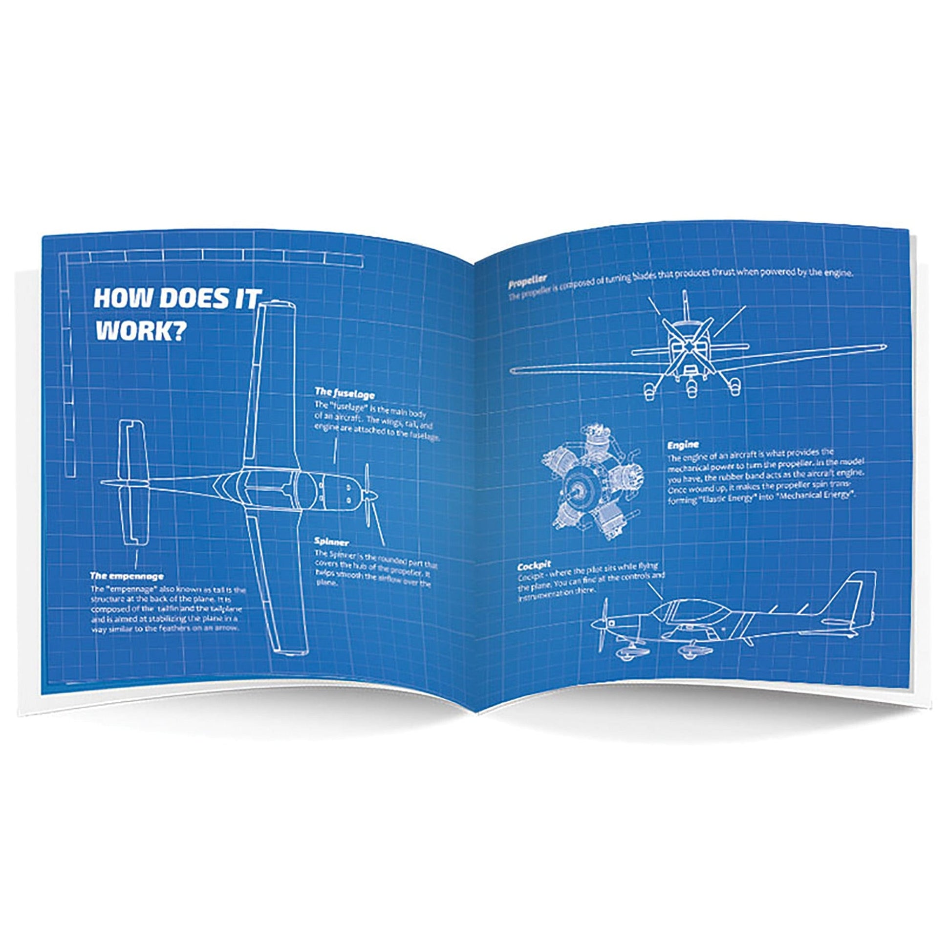 Rubberband Aeroplane Science - Low Wing             alt 5