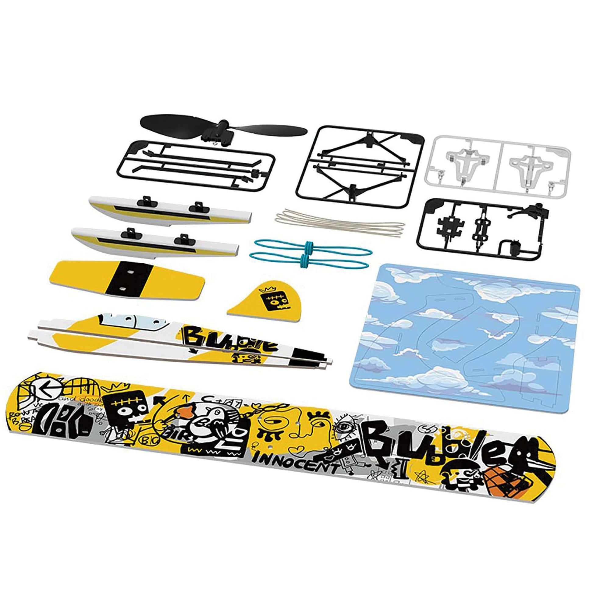 Rubberband Aeroplane Science - Seaplane              alt 3