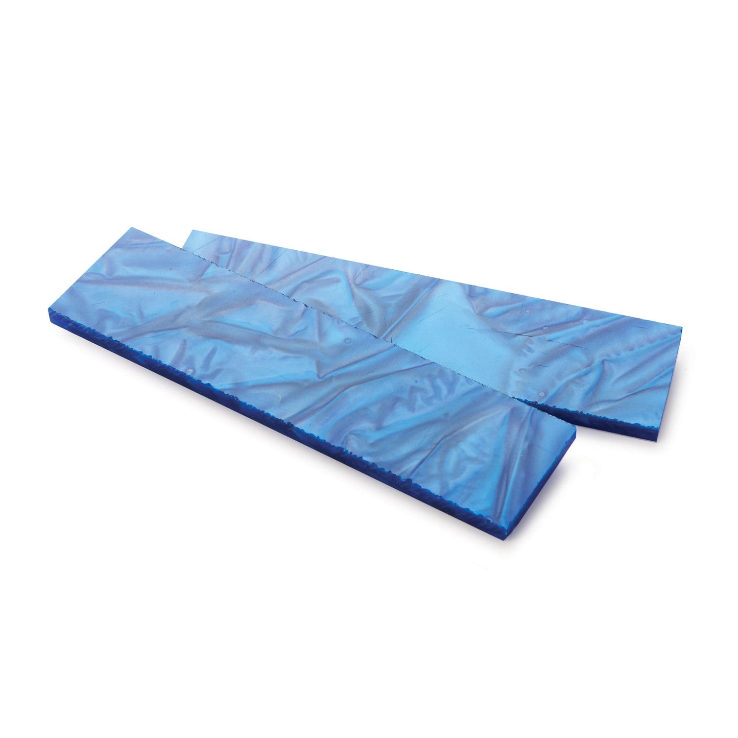 Acrylic Knife Scale 6mmx40mmx153mm Cobalt alt 0