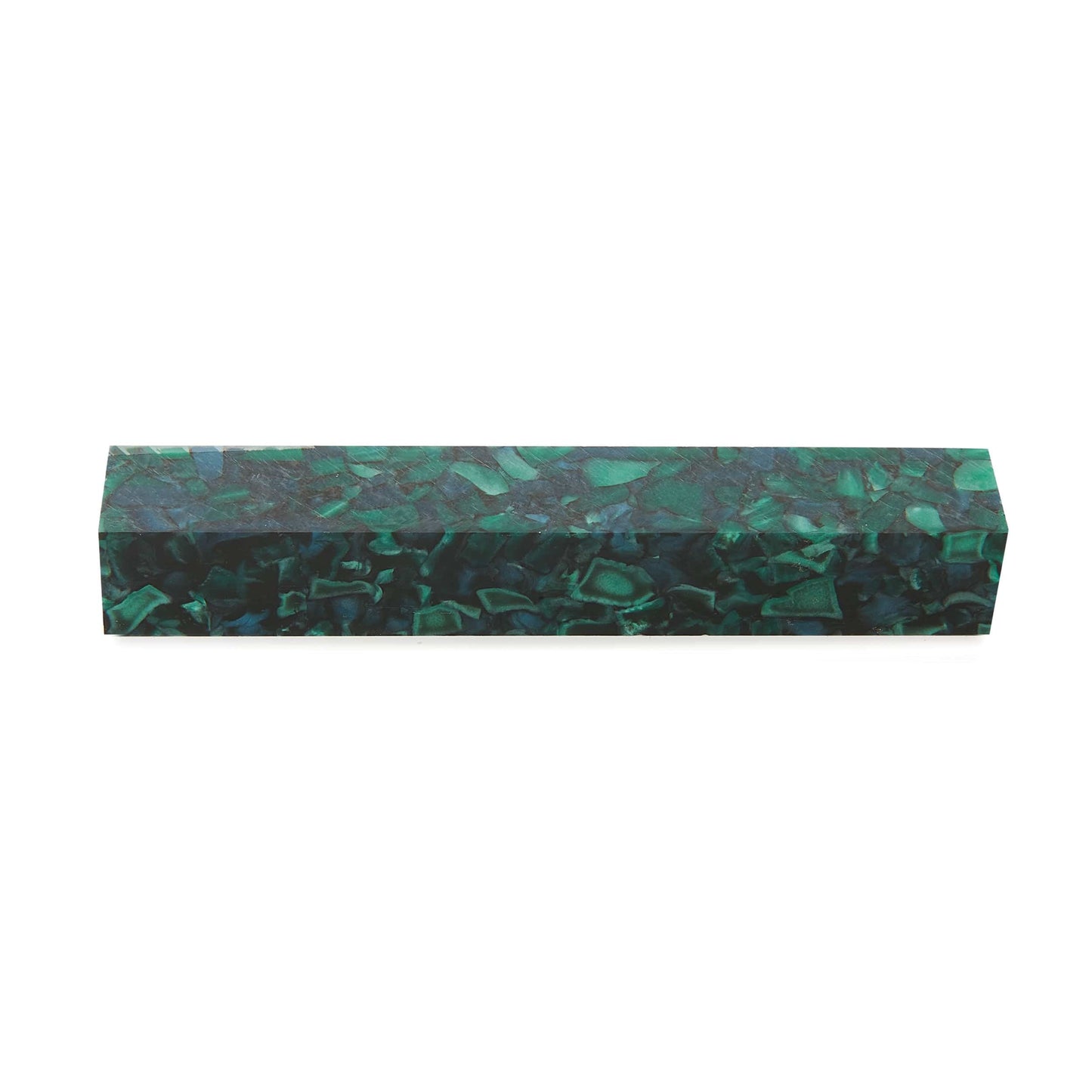 Acrylic Pen Blank Hunter Green Quartz alt 0