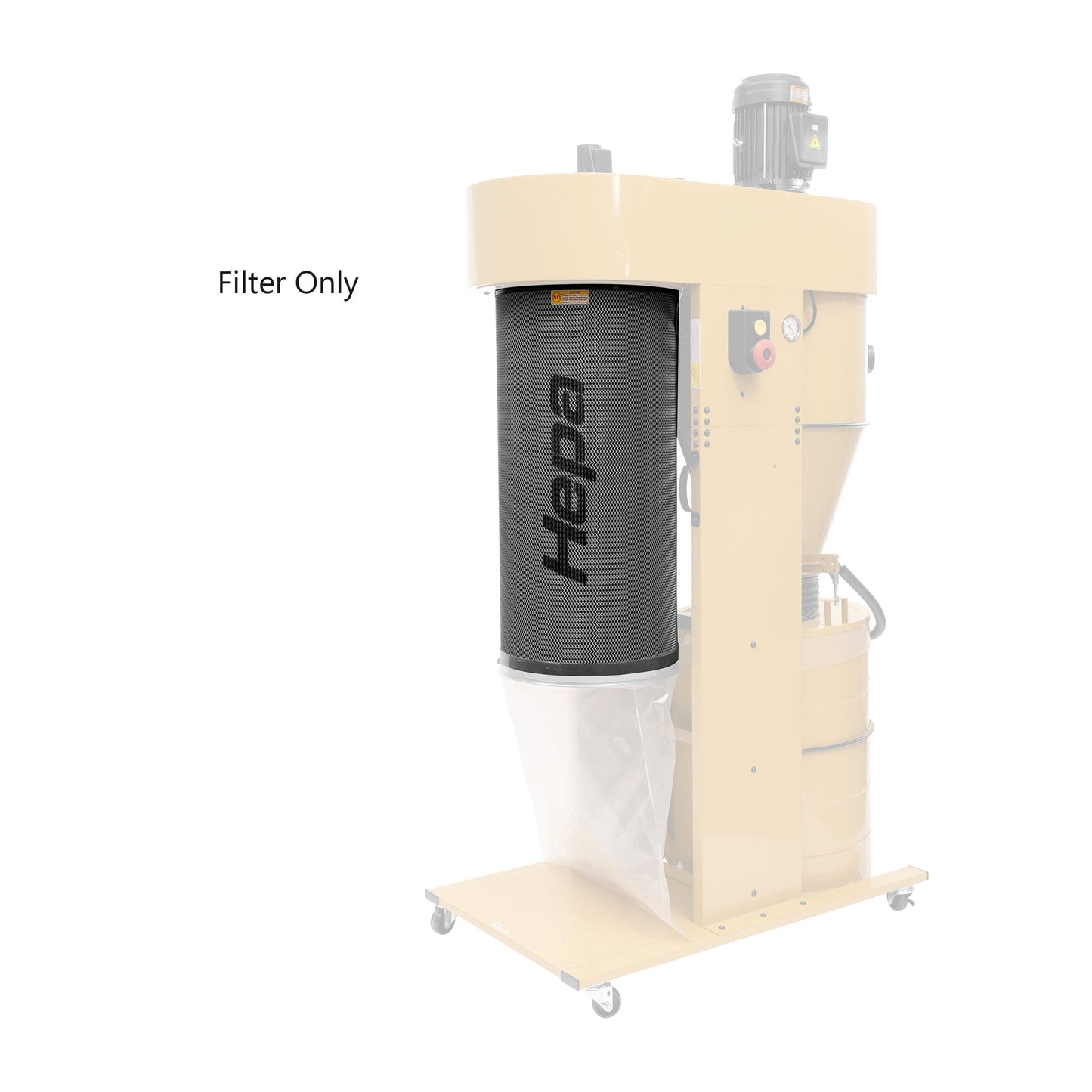 Replacement HEPA filter for PM2205 5HP Cyclonic Dust Collector alt 0