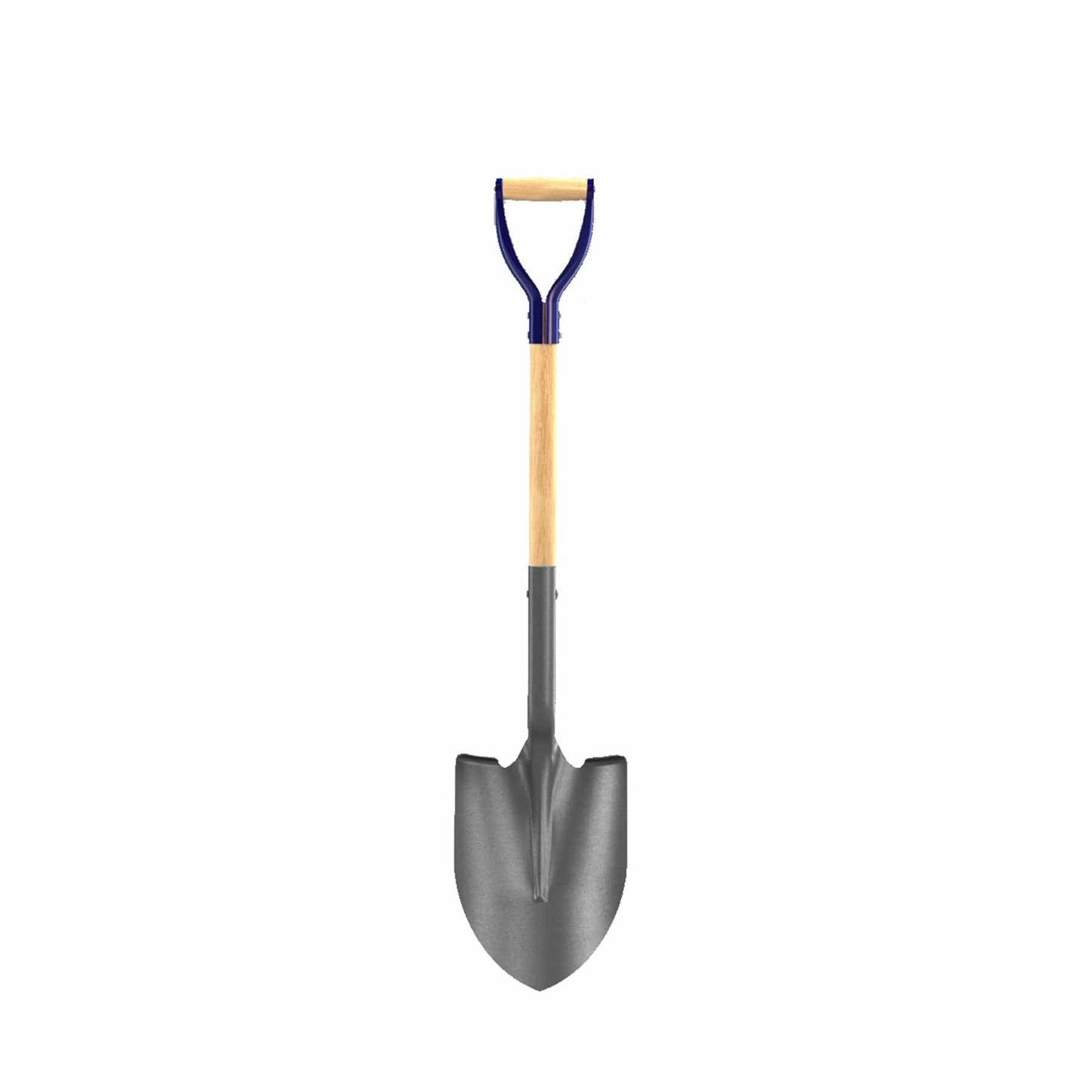 Round Point Closed Back Shovel Industrial Grade with 27" Wood Handle alt 0