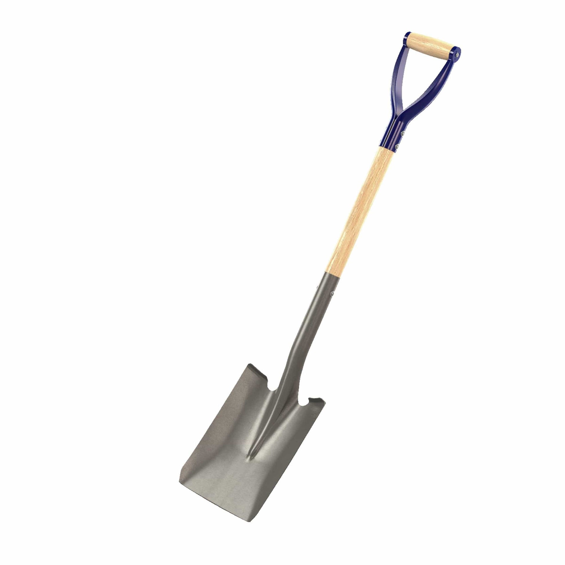 Square Point Closed Back Shovel Industrial Grade with 27" Wood Handle alt 0