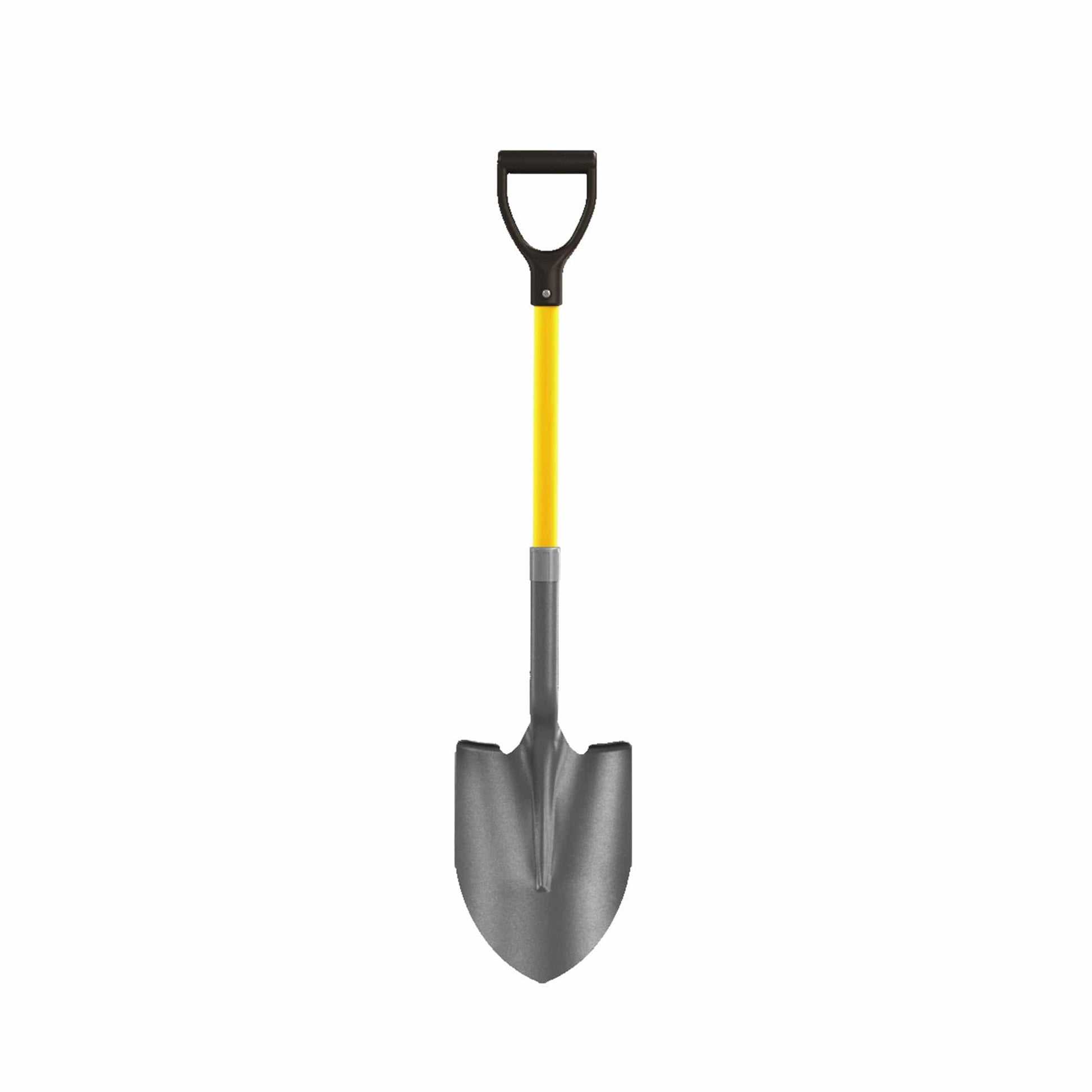 Round Point Shovel with 27" Fiberglass Handle alt 0
