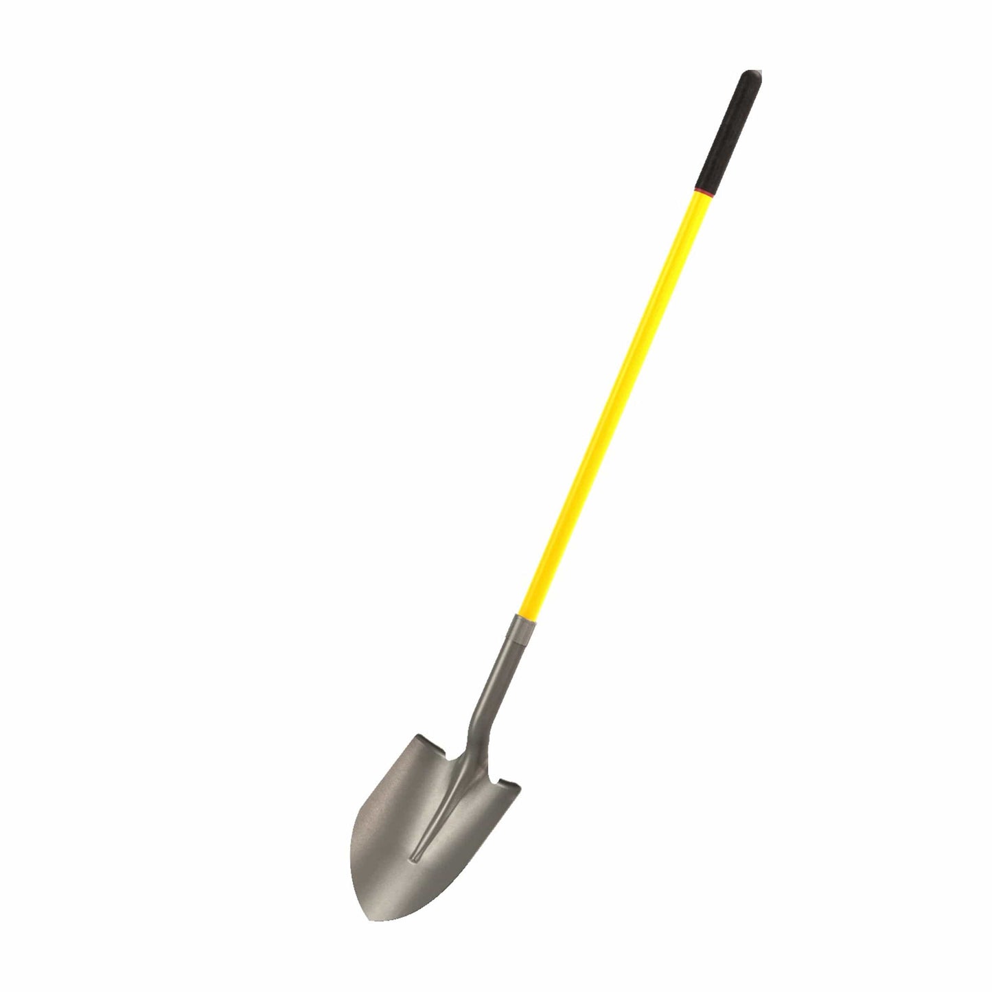 Round Point Closed Back Shovel Industrial Grade with 48" Fiberglass Handle alt 0