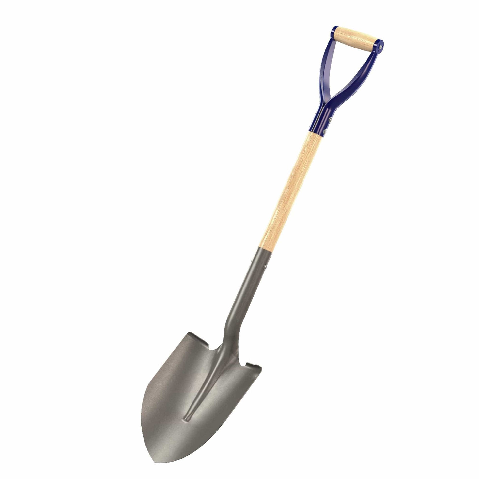 Round Point Shovel with 27" Wood Handle alt 0