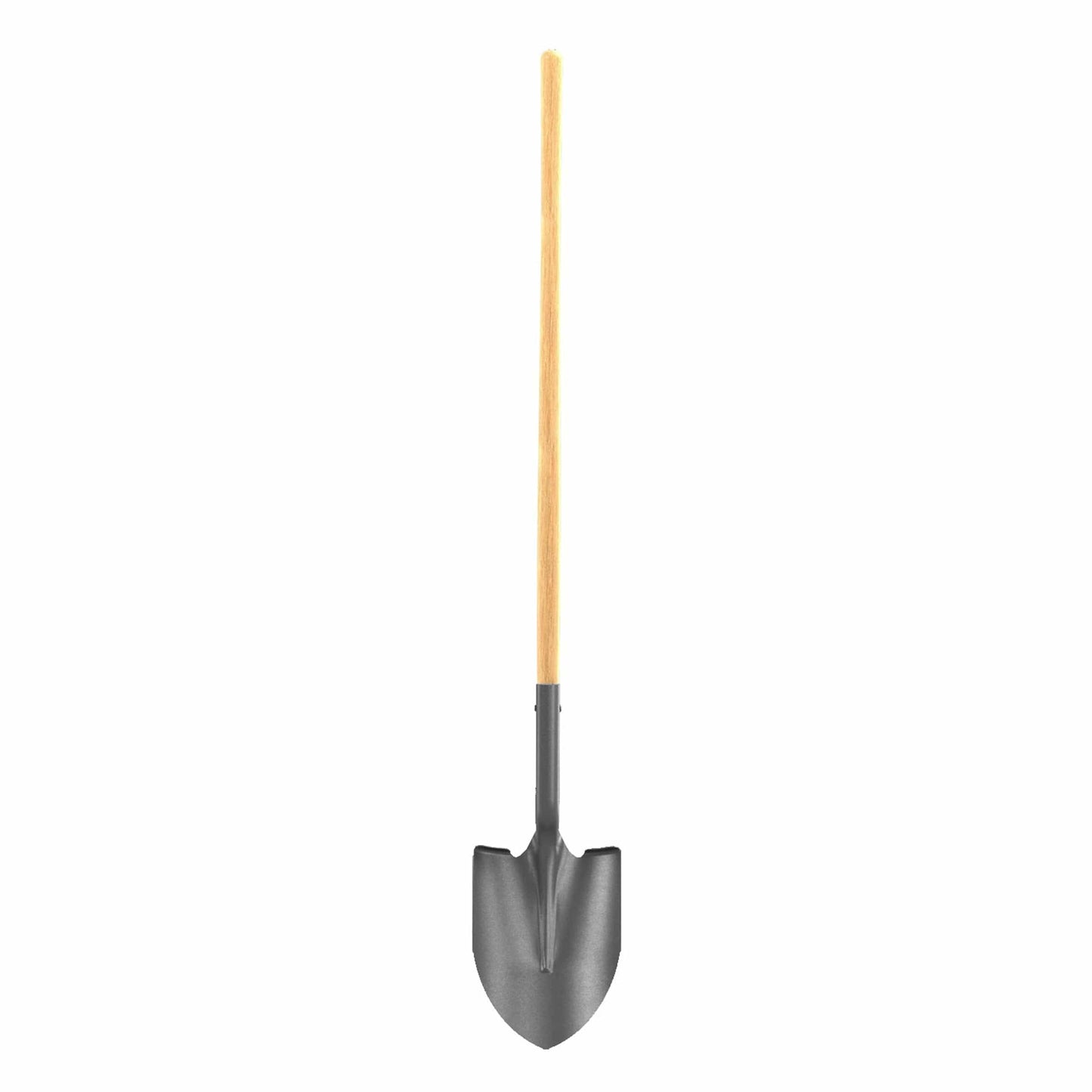 Round Point Closed Back Shovel Industrial Grade with 47" Wood Handle alt 0
