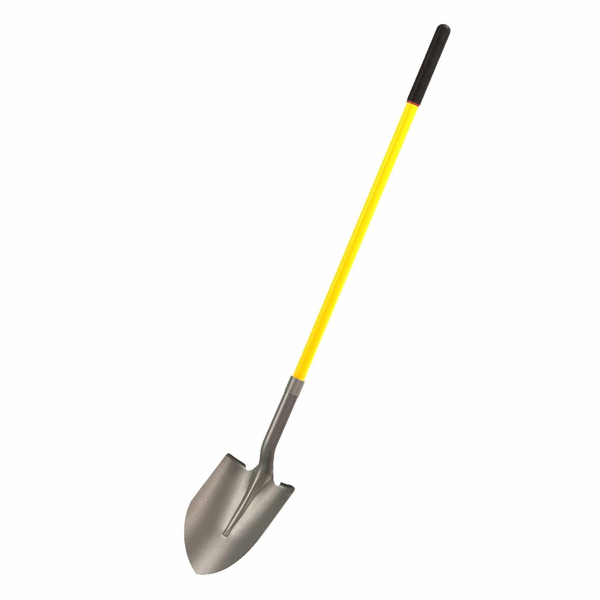 Round Point Shovel with 47" Fiberglass Handle alt 0