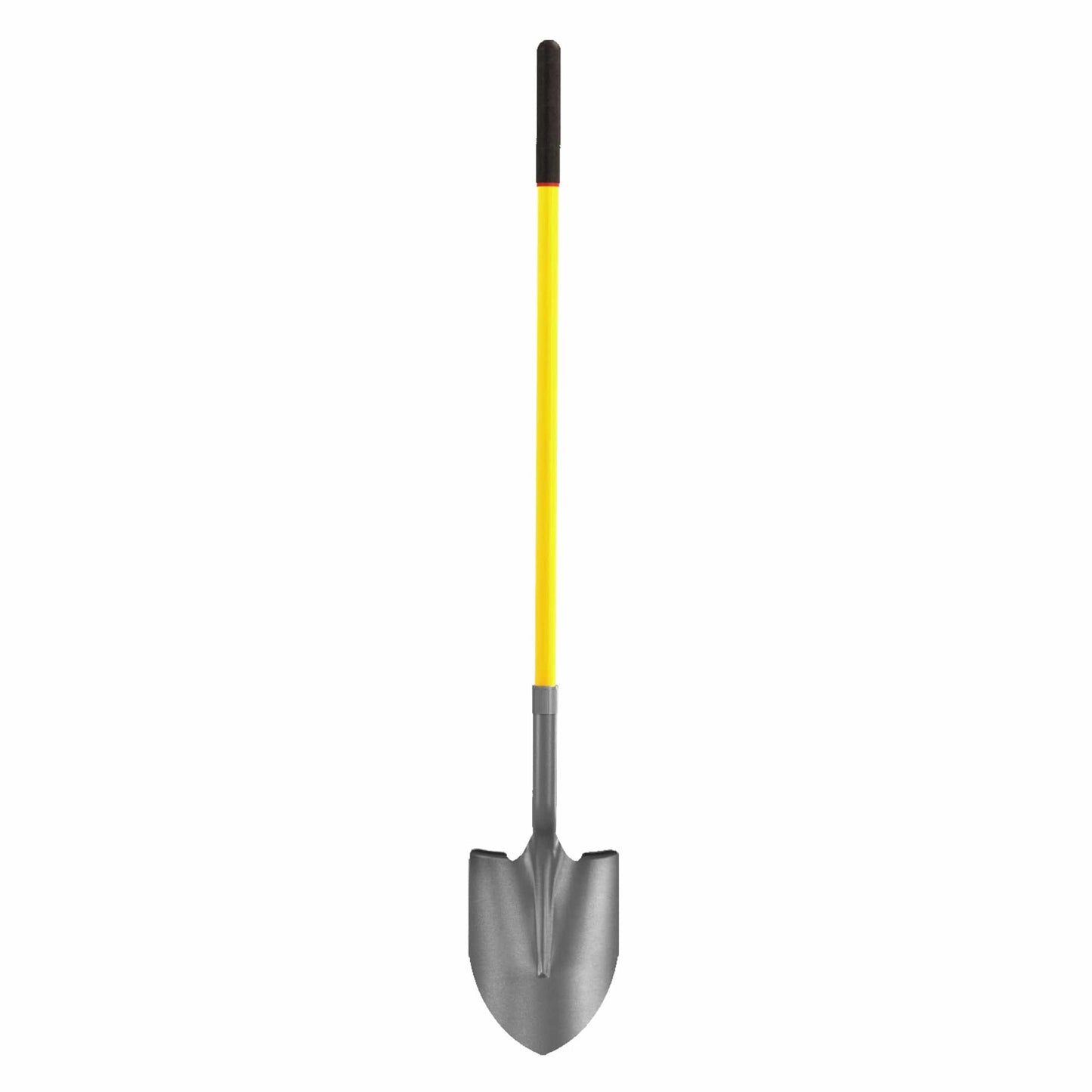 Round Point Shovel with 47" Fiberglass Handle alt 0