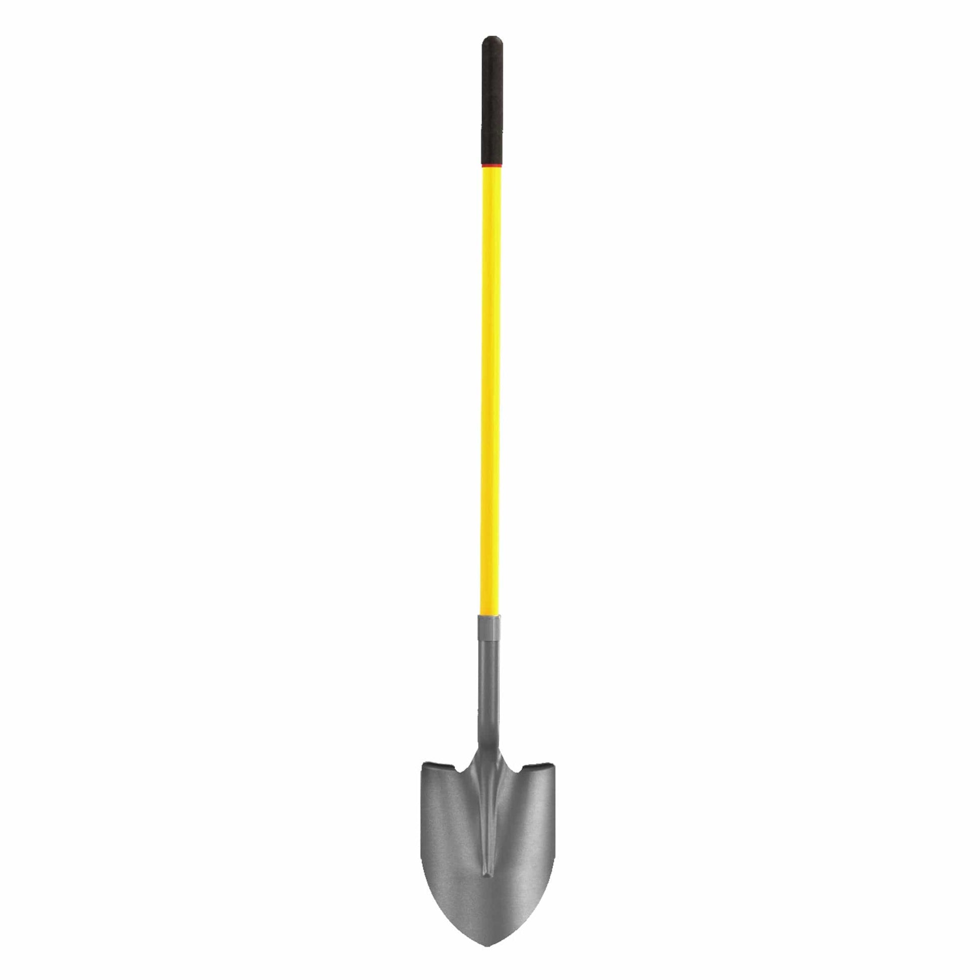 Round Point Shovel with 47" Fiberglass Handle alt 0