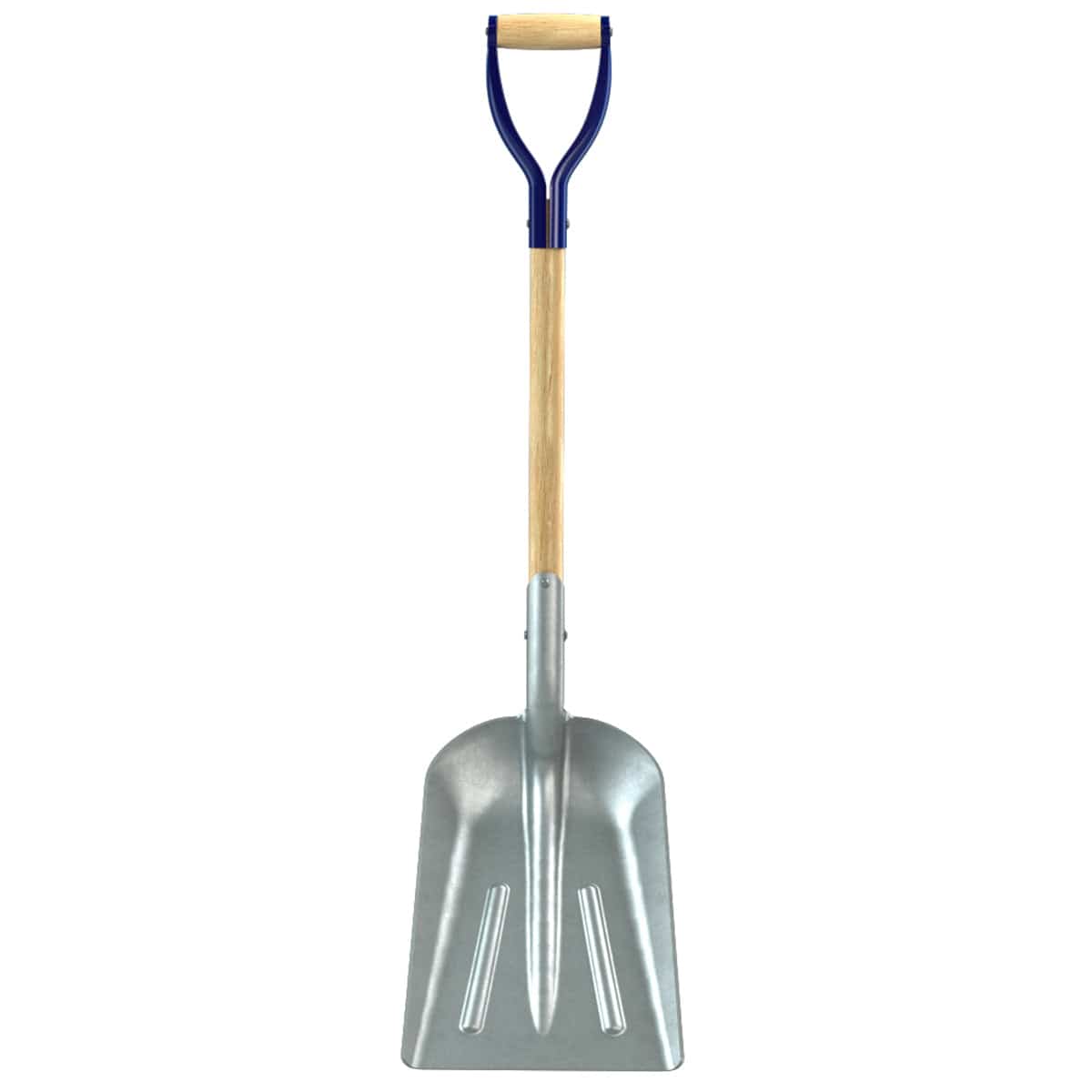 Scoop Shovel Aluminmm Alloy 15-3/4" x 11-1/4" with 28" Handle alt 0