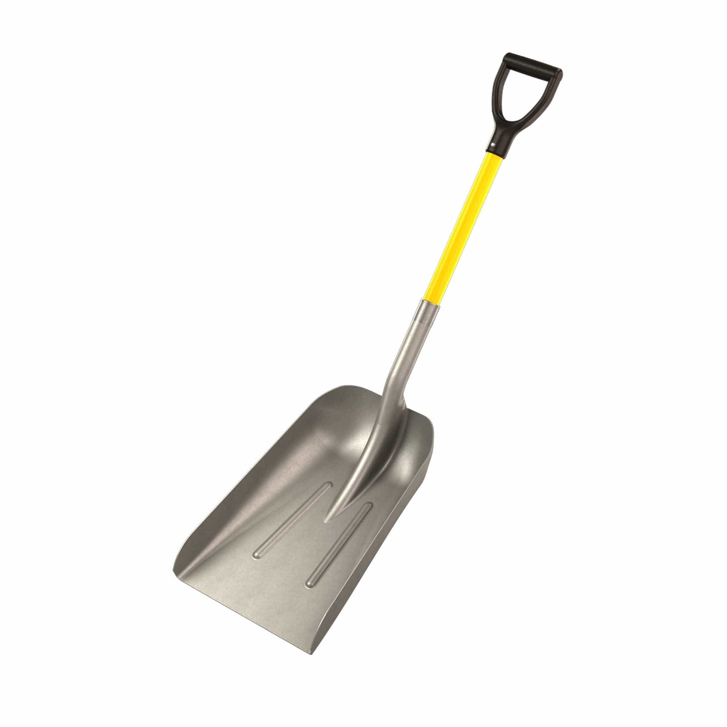 Scoop Shovel Aluminum Alloy with 27" Fiberglass Handle alt 0