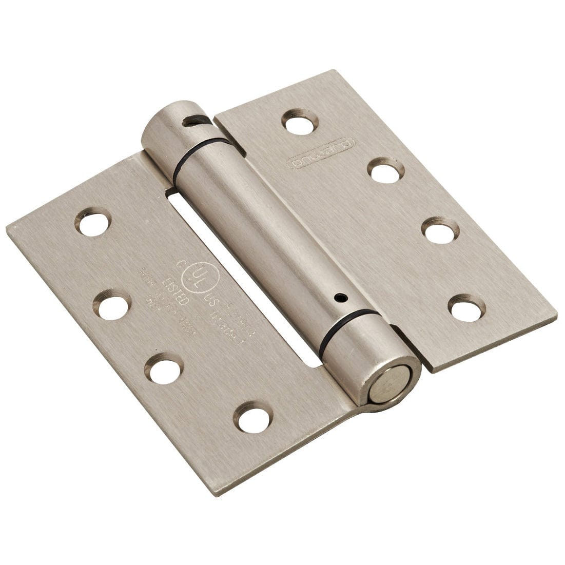 4" Full Mortise Adjustable Spring Hinge Stainless Steel 5/8' alt 0