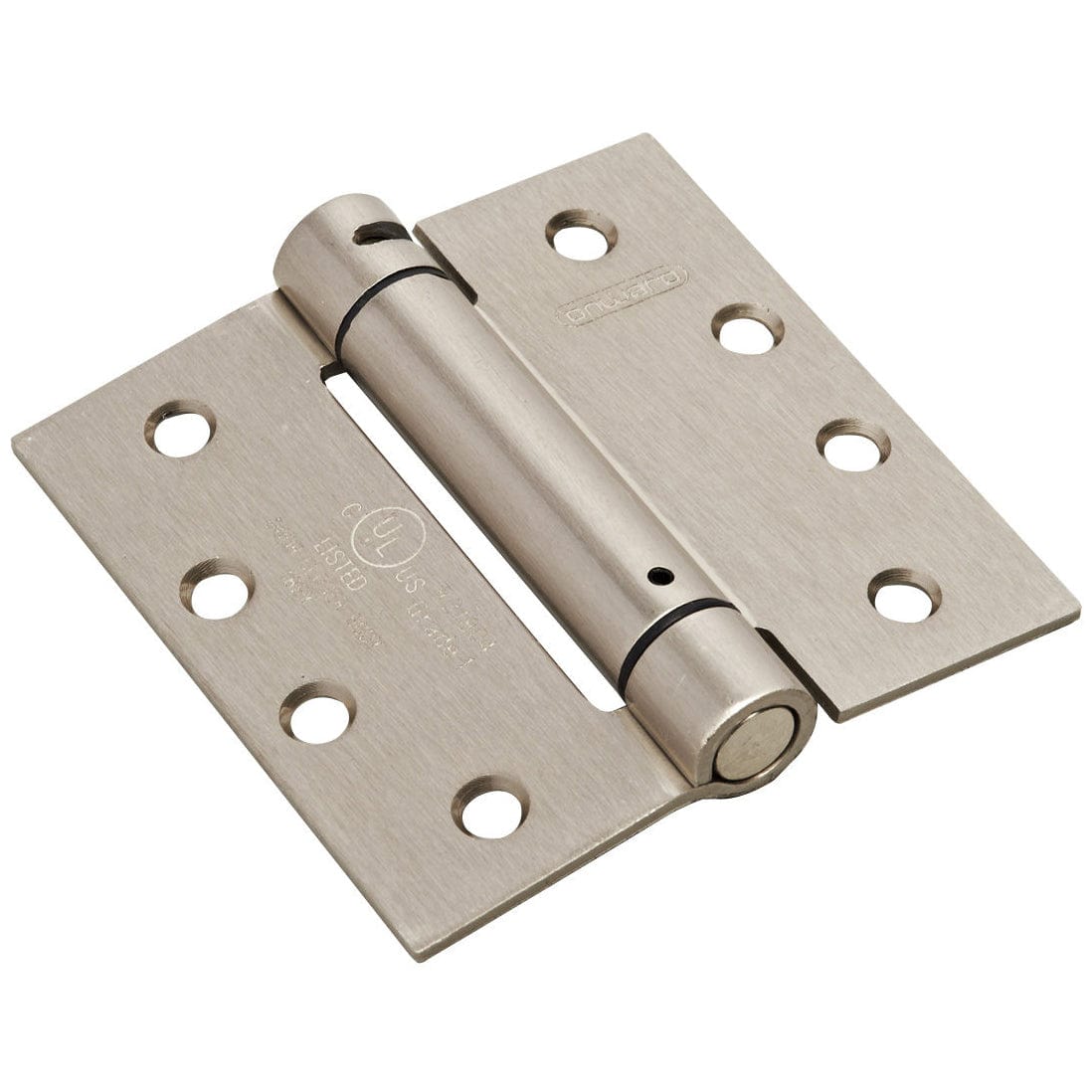 4" Full Mortise Adjustable Spring Hinge Stainless Steel 1/4" alt 0