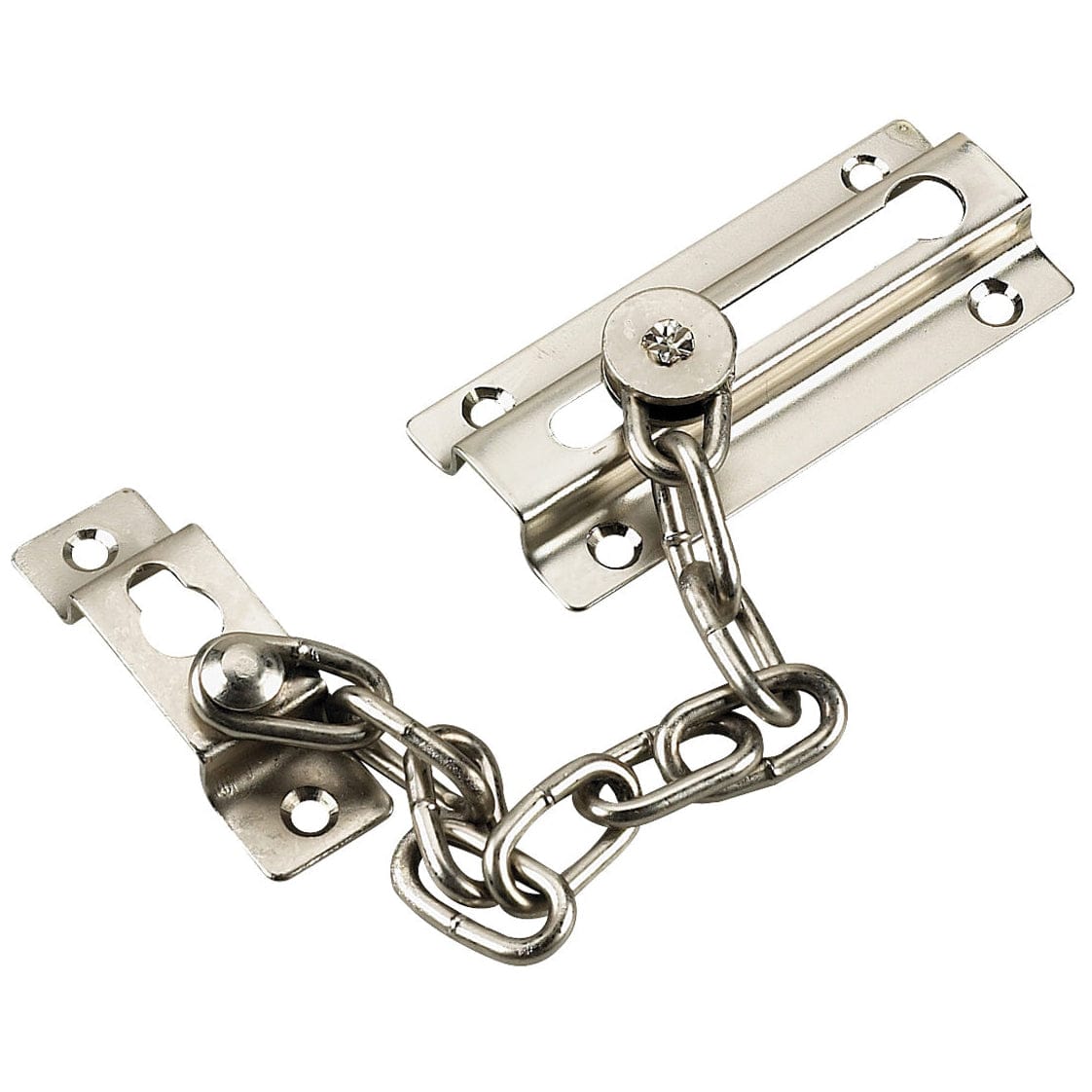Chain Door Guard Satin Nickel 3-1/2