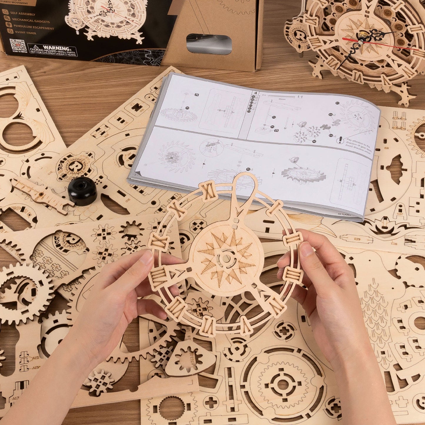 Owl Clock Kit alt 0