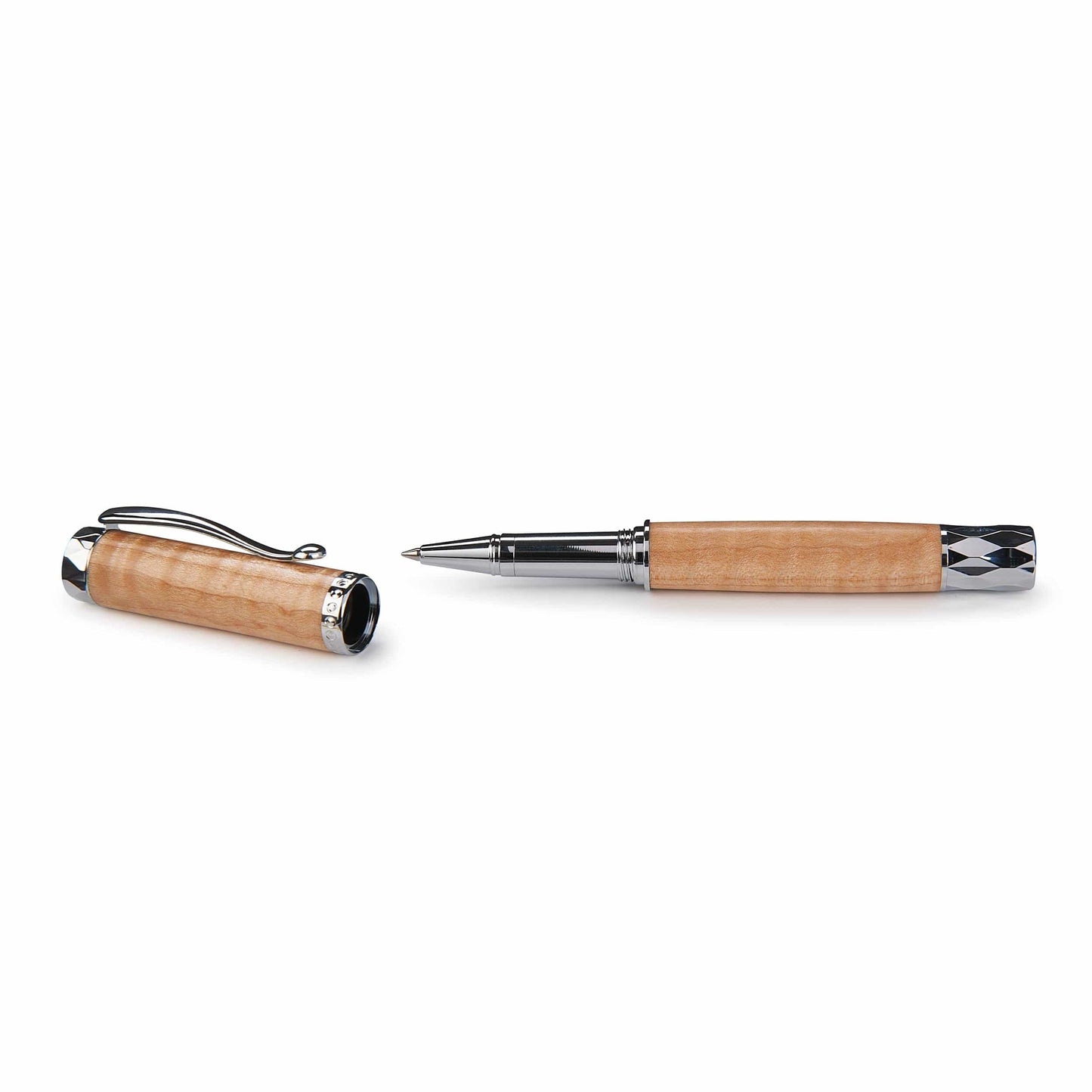 Chevron Die Cut Rollerball Pen Kit Chrome alt 0