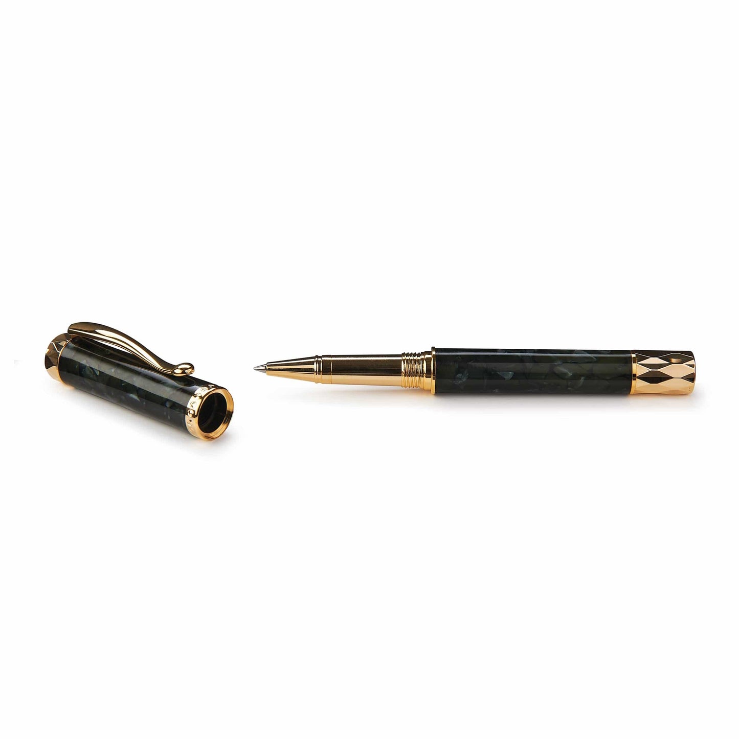 Chevron Die Cut Rollerball Pen Kit Gold alt 0