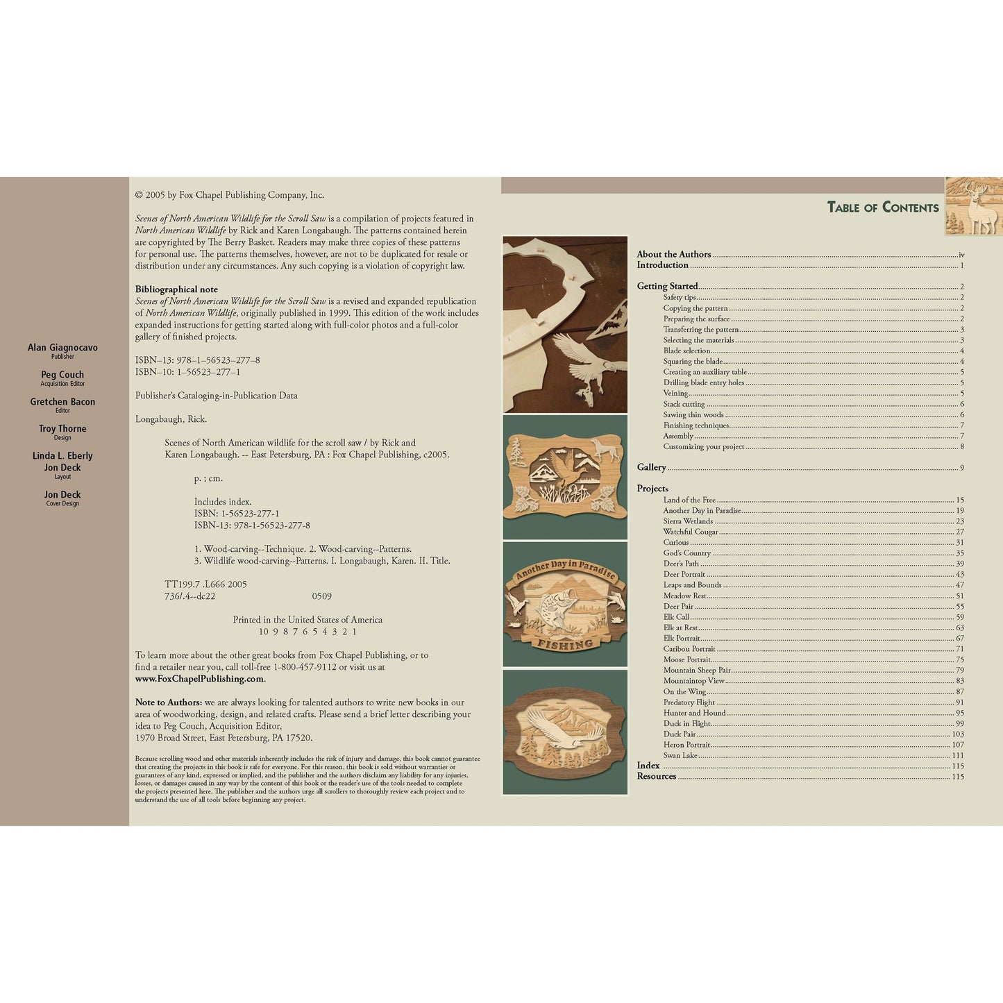 Scenes of North American Wildlife for the Scroll Saw alt 0