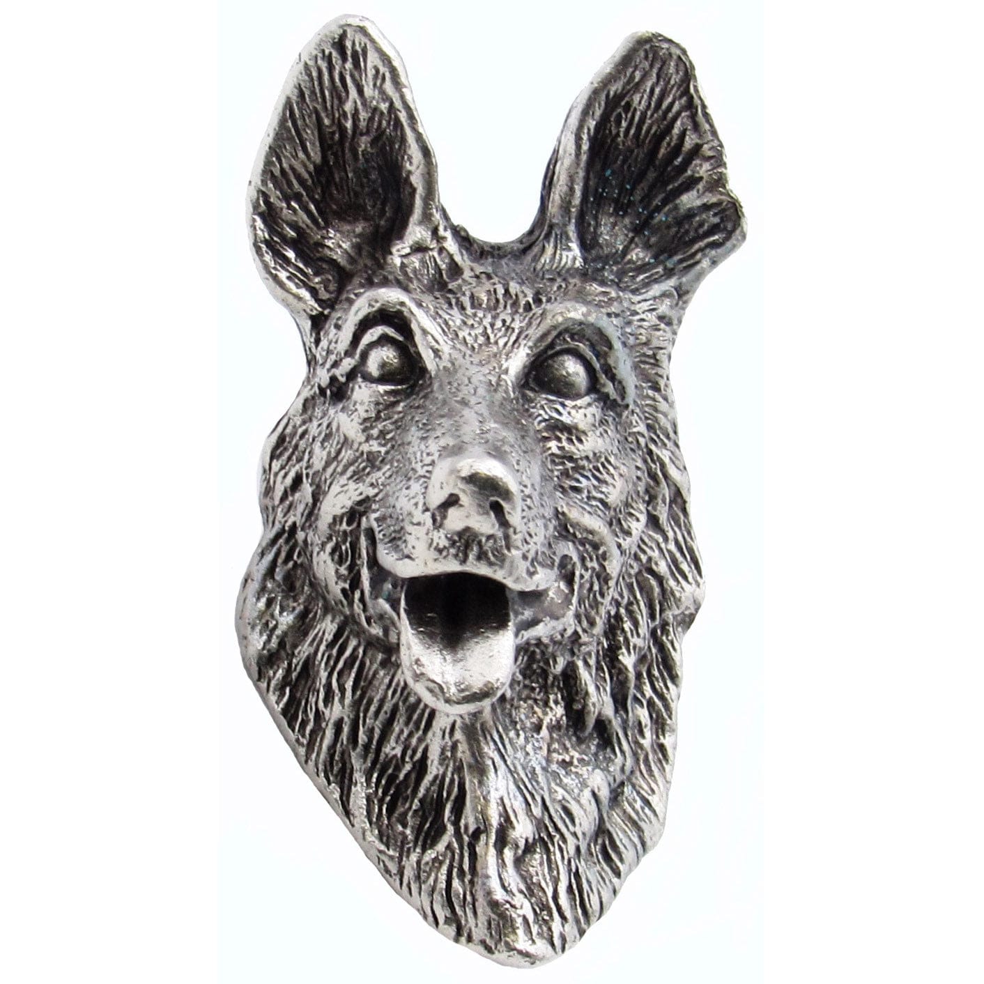 German Shepherd Knob Pewter Oxide alt 0