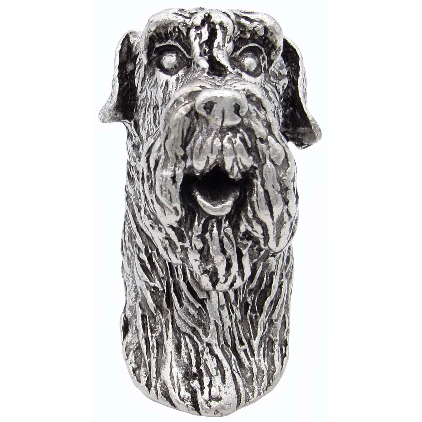 Schnauzer Knob Pewter Oxide alt 0